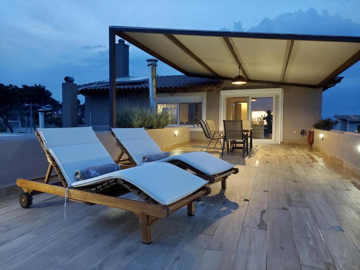 Sea View Apartment 15 Min From Athens Airport Νέα Μάκρη Εξωτερικό φωτογραφία
